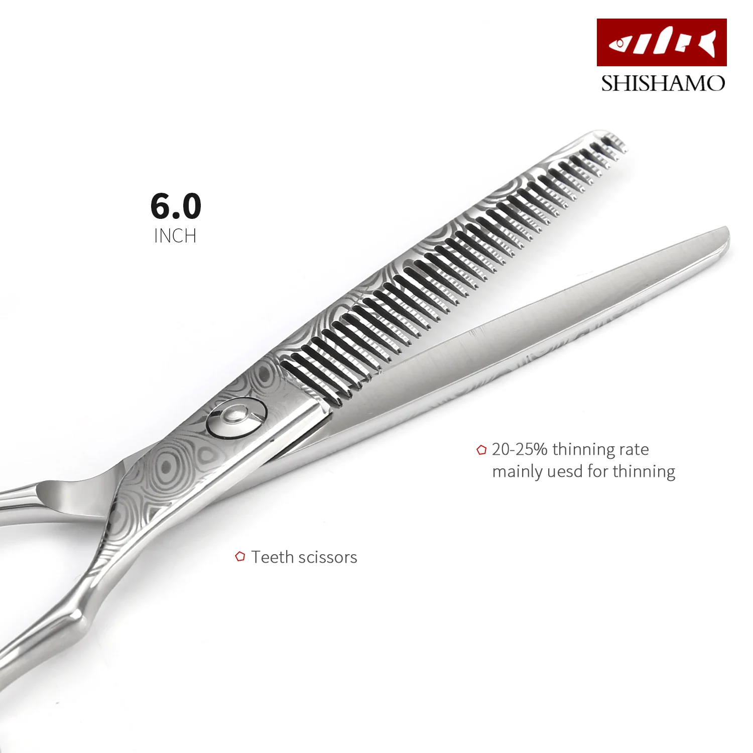 High quality Japan VG10 Damascus CNC Hair Thinning Scissors Hairdressing Shears Barber Salon Cutting Scissors Tijeras