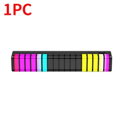 New Arrival Sound Control Interior Accessories Auto Air Freshener With LED Car LED Atmosphere Light Aromatherapy