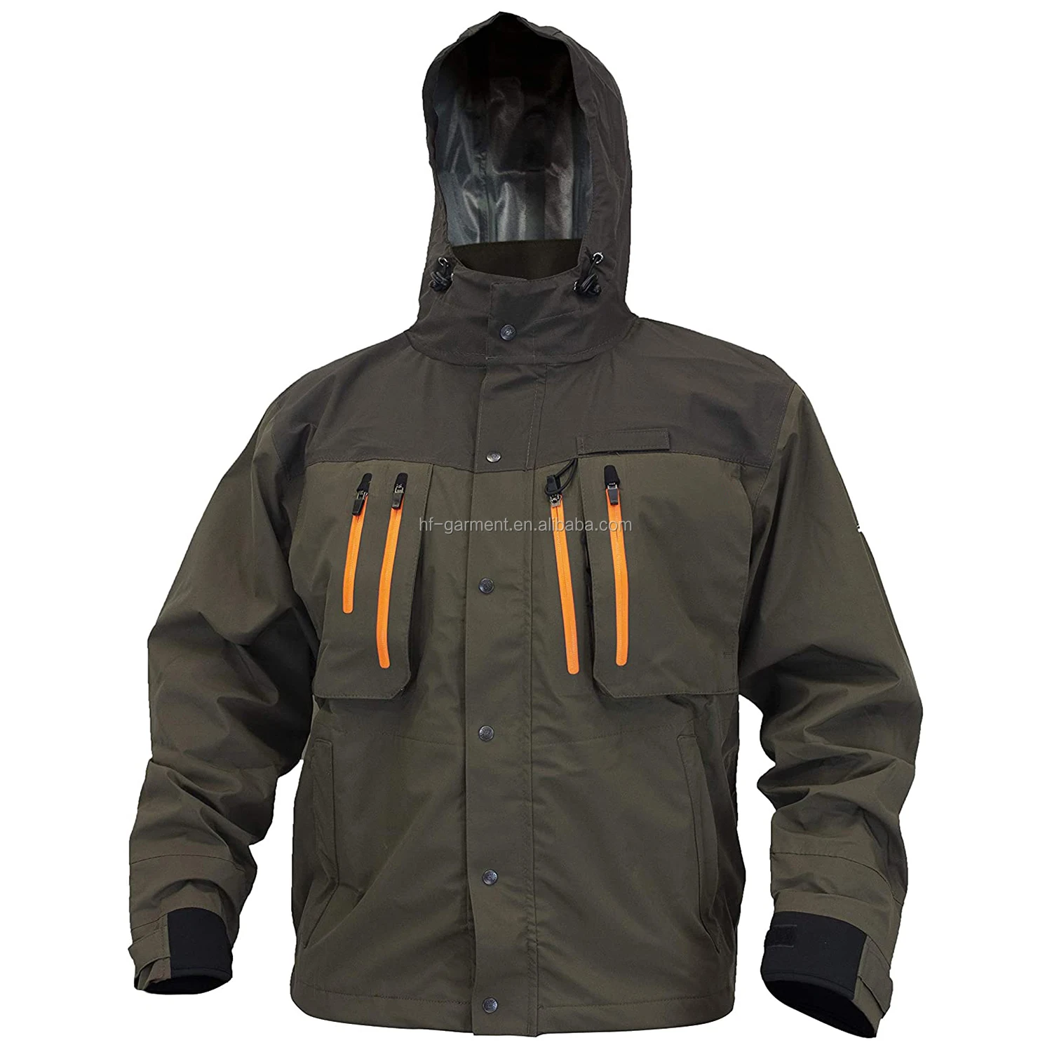 High Quality Outwear Waterproof Fishing Jacket Guide Wading Jacket for Men