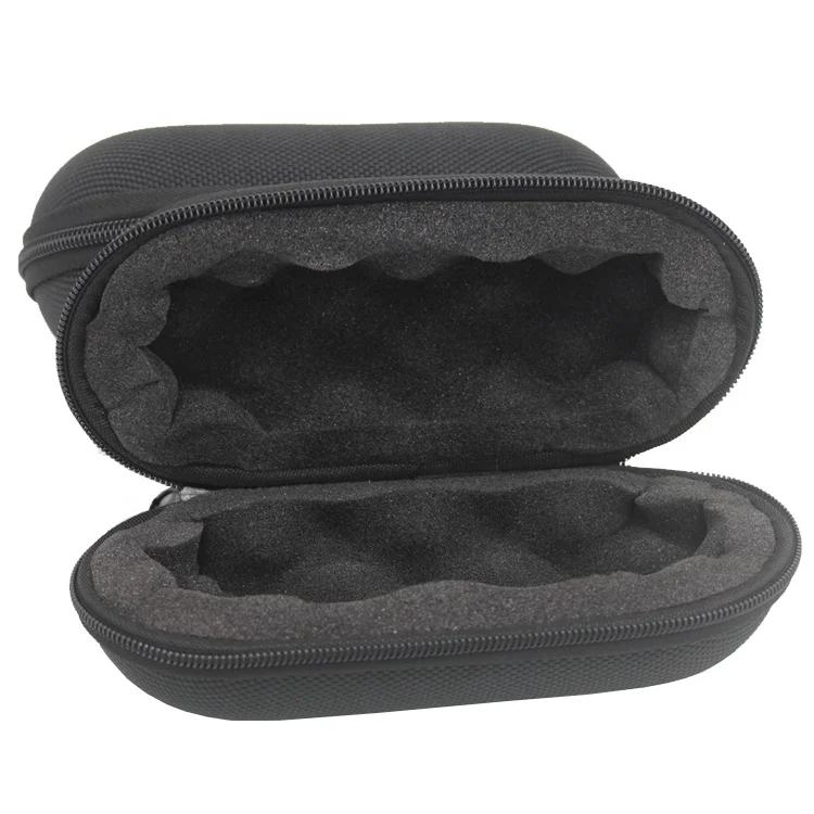 Custom hard nylon smoking tobacco pipe pouch case egg foam protective custom case inserts for glass pipes smoking herb