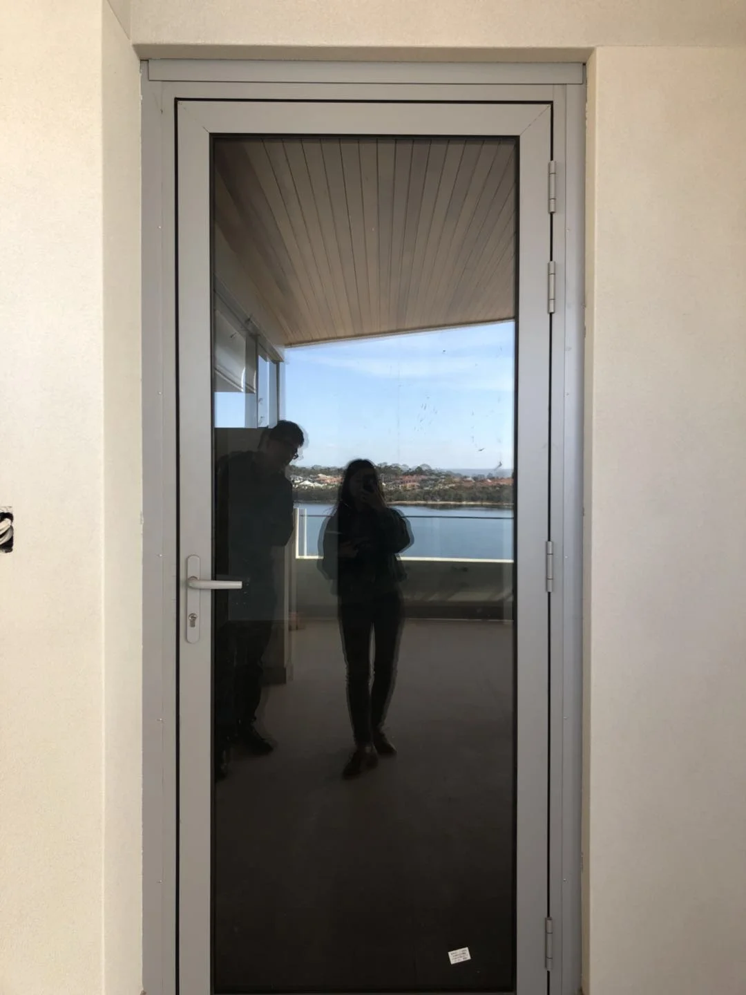 Australia system aluminium casement doors aluminium double glass house door hinged doors made in China