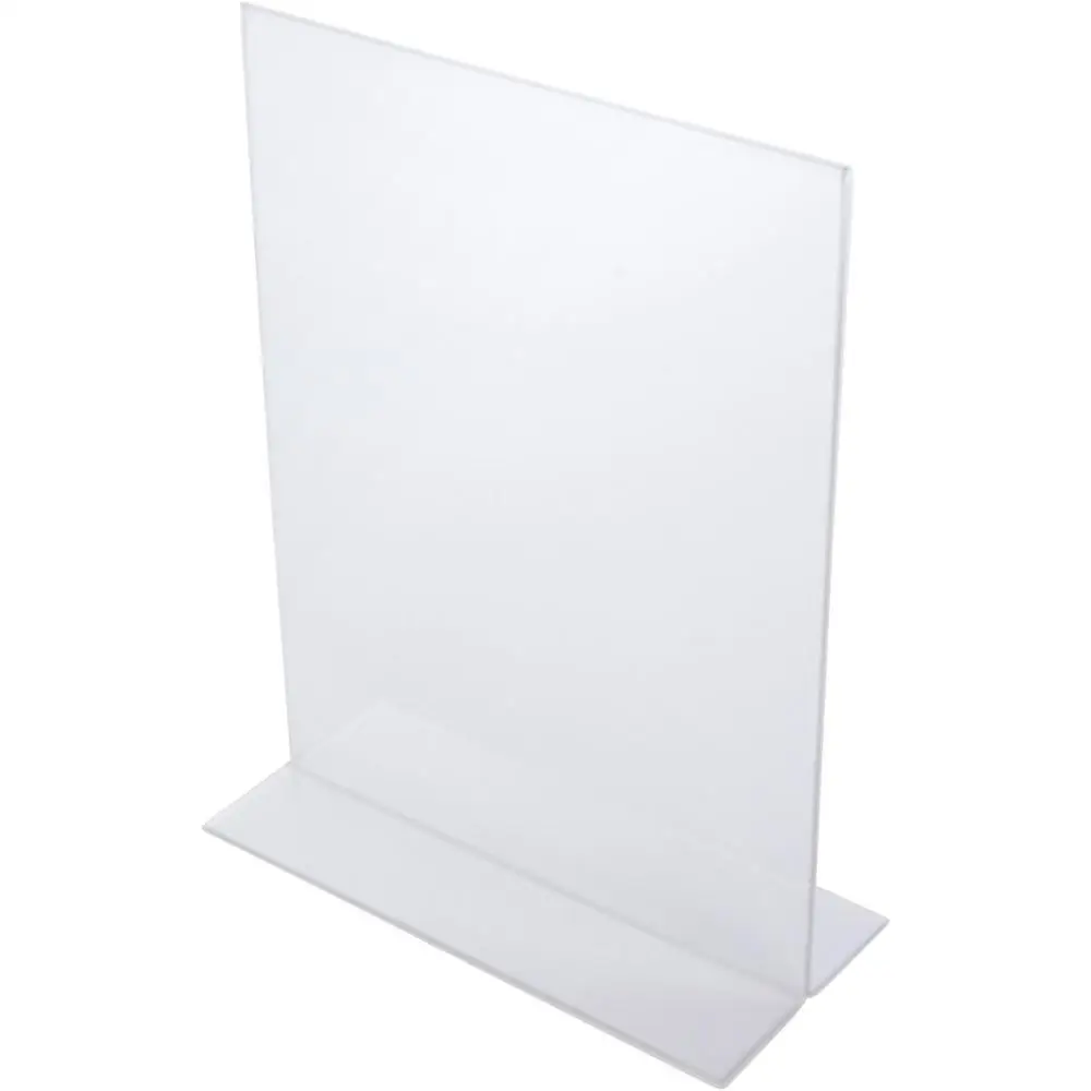 Transparent  Acrylic Sign Holder for Work , Business