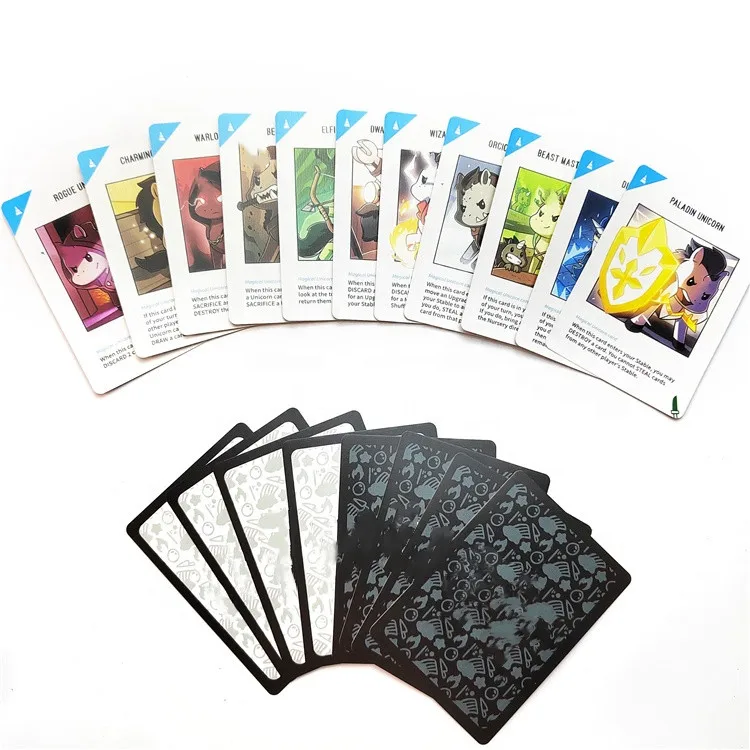 High quality board game Custom made design print game cards Manufacture wholesale ultimate game card