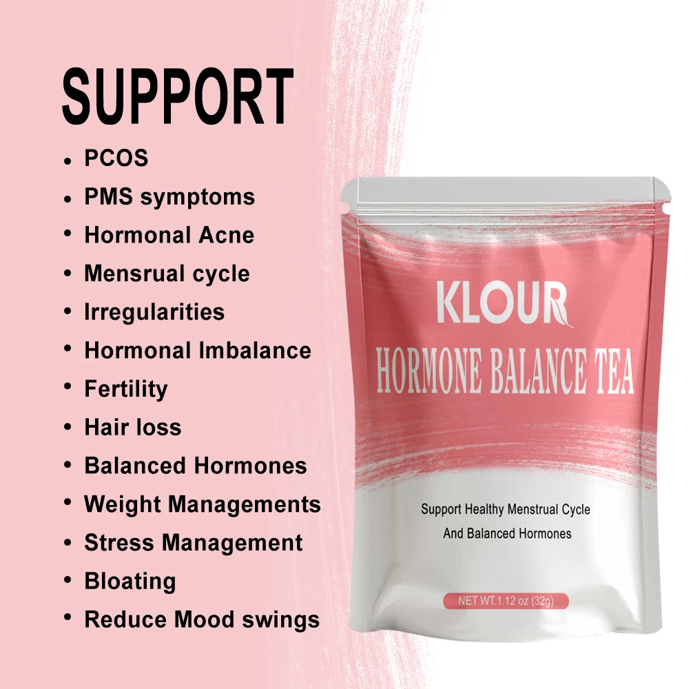Organic PCOS hormone balancing tea tailored for women