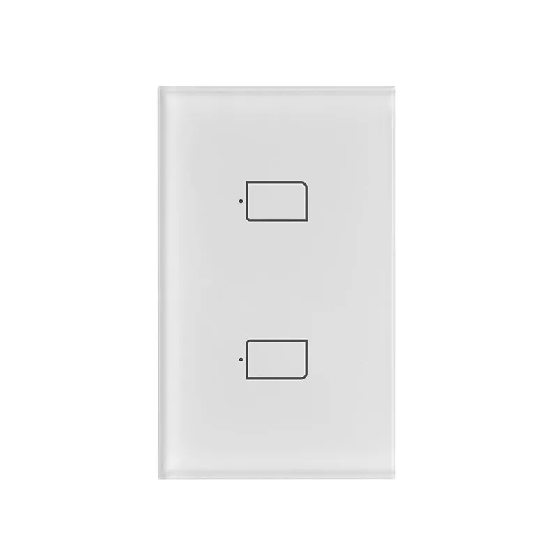 2 Way feedback Light Switch, US Standard 2GANG BroadLink Switch work with Alexa, Google Home and IFTTT