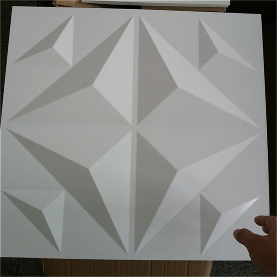 PVC Ceiling Gold Waterproof 3D Wallpaper Interior Panel Decorativo