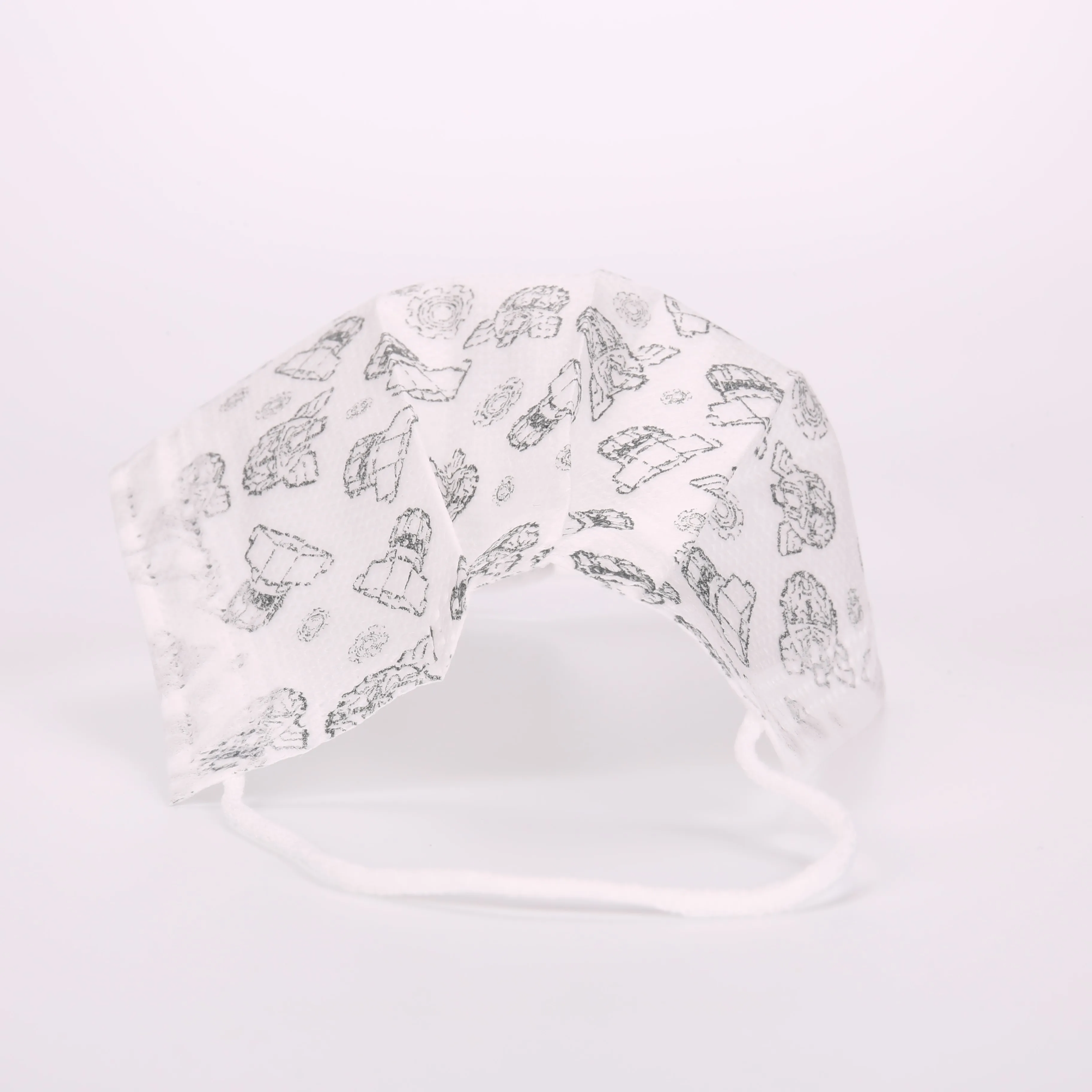 Wholesale Eco Friendly Custom Design Printed Disposable 3-ply Personal Protection Face Mask with Logo