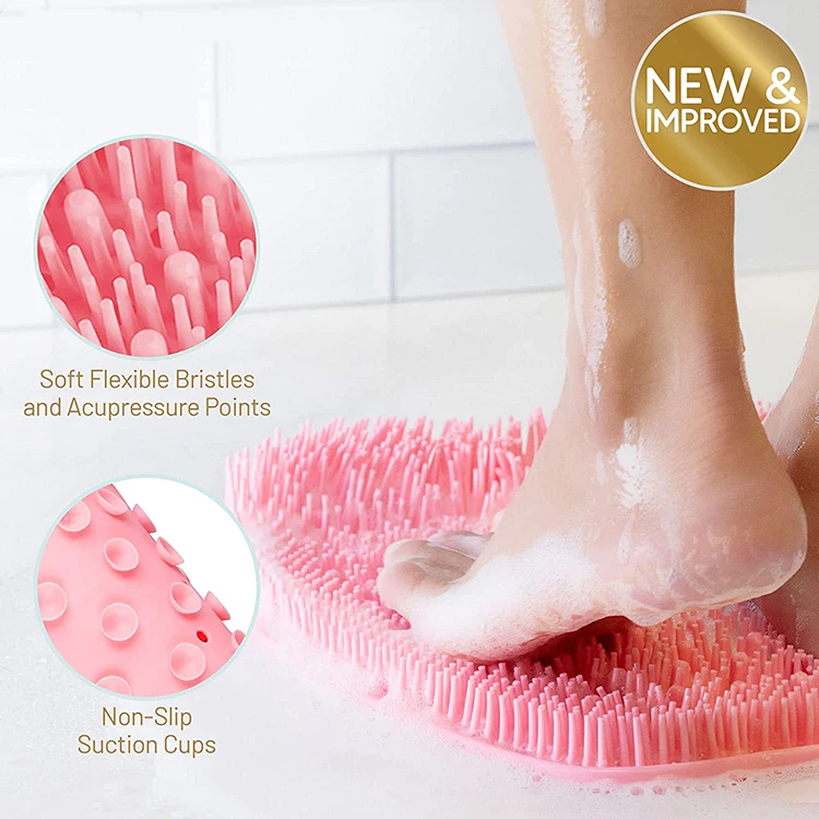 New Arrival Silicone Foot Scrubber Massage High Quality Wholesale Foot Massager Scrubbers Shower Foot Massager Scrubber