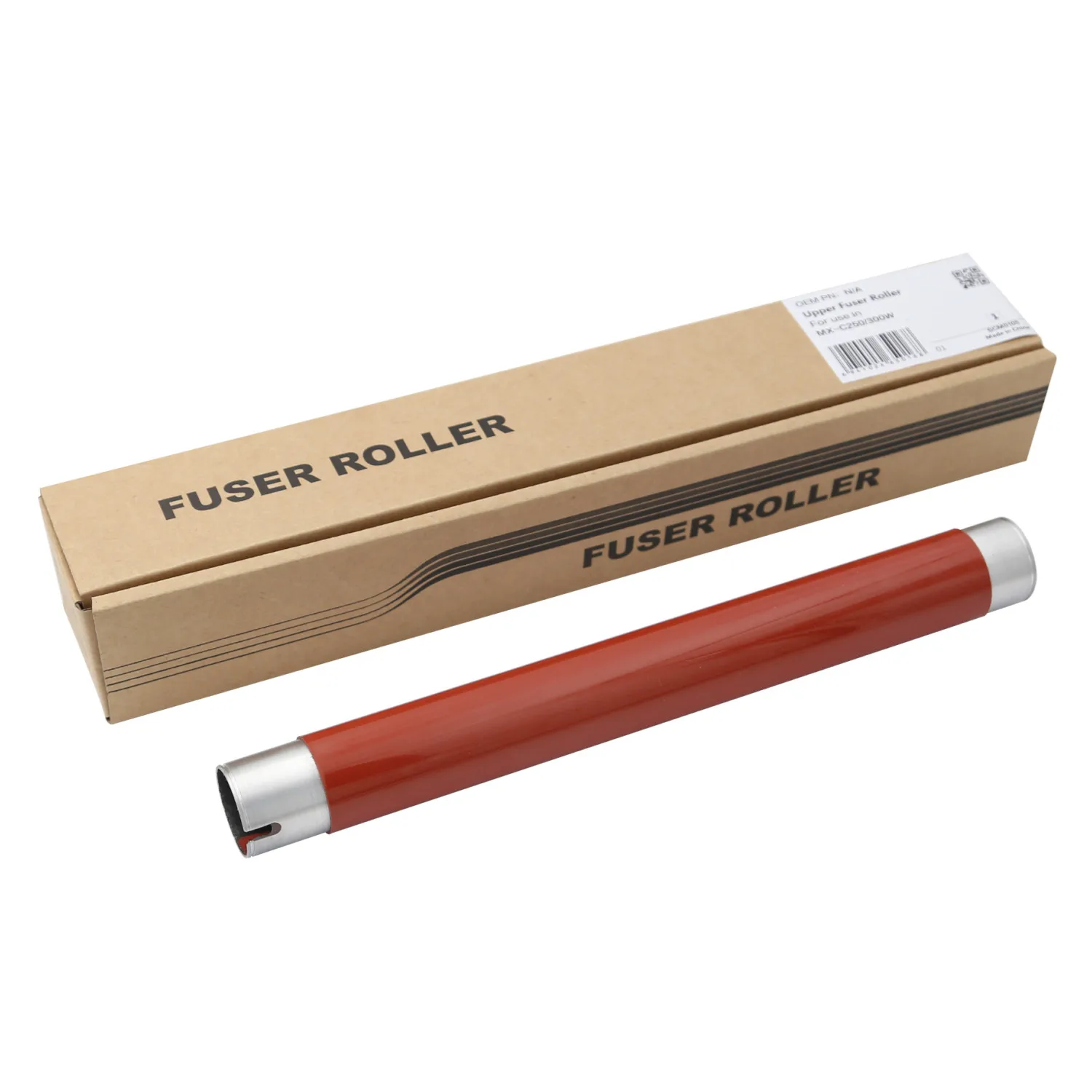 Compatible Upper Fuser Roller for Sharp MX-C250/C300W