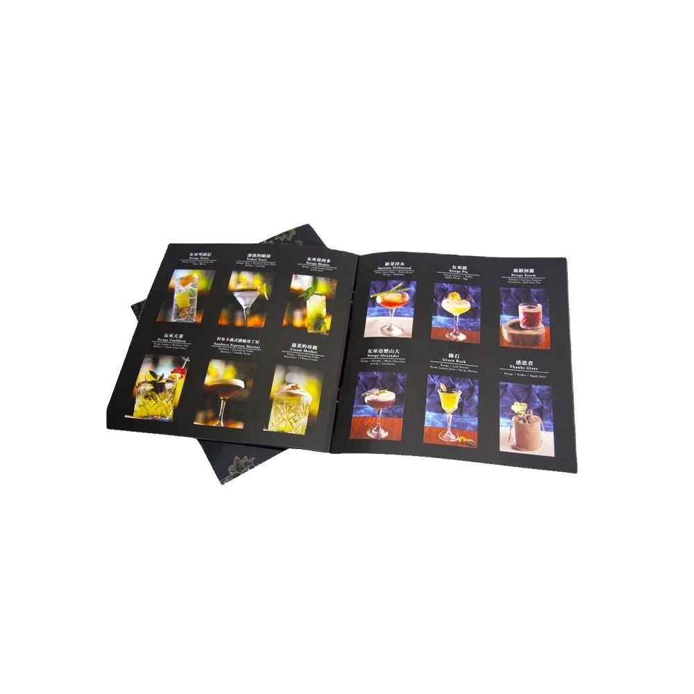 Business Advertising Small Pamphlet Restaurant Menu Book Instruction Booklet Printing