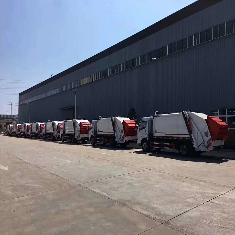 DONGFENG 4x2 4x4 RHD 8m3 сжатия мусороуборочная машина для утилизации отходов транспортное средство мусоровоз с уплотнением