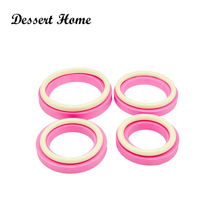 DY0160 3.1/3.54/3.9/4.7 inch bracelet keychain molds for keychains DIY epoxy model resin mold wristband silicone rubber