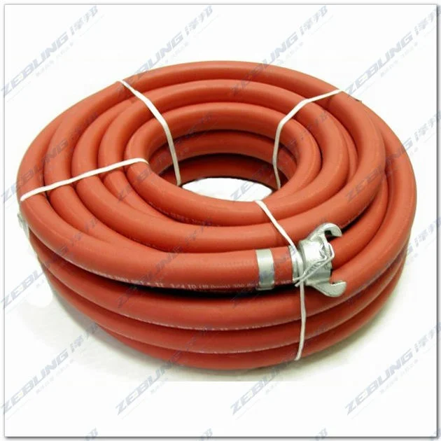 2 inch industrial black EPDM food hoses steel wire reinforced drinking water food grade rubber hose manufacturer