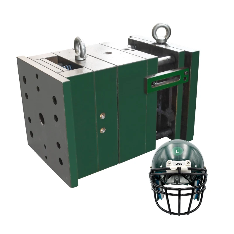  Manufacturer Custom OEM molding Full Face Ice Hockey Helmet Safety Head Guard American football Helmets with Shield &