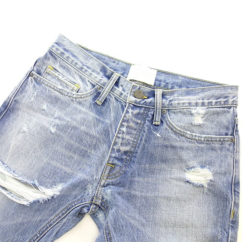 DiZNEW OEM China Factory japanese denim skinny jeans for men