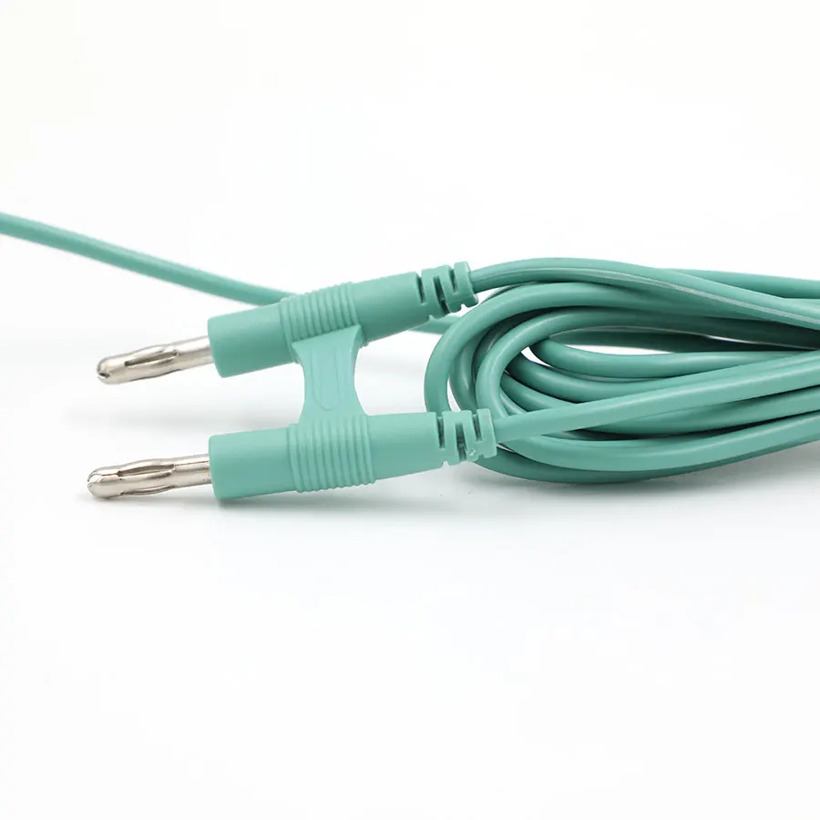 Disposable Electrosurgical(ESU) Tweezers-Irrigation/Dripping Bipolar Forceps Assembled with Cable