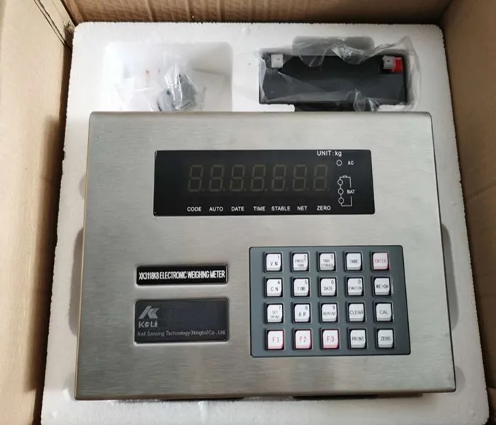 Высококлассный индикатор веса Keli XK3118K8 из нержавеющей стали для грузовых