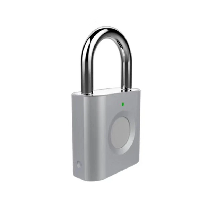 Usb Electronic Smart Biometric Fingerprint Padlock Waterproof Security Fingerprint Padlock Waterproof