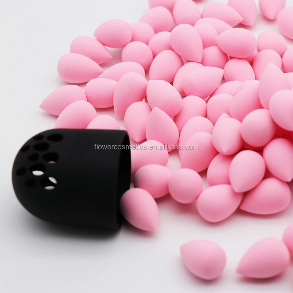 Flower Cosmetic Mini Sponge Tools Latex Free Hydrophilic Mini Blenders Sponge For Topical Use