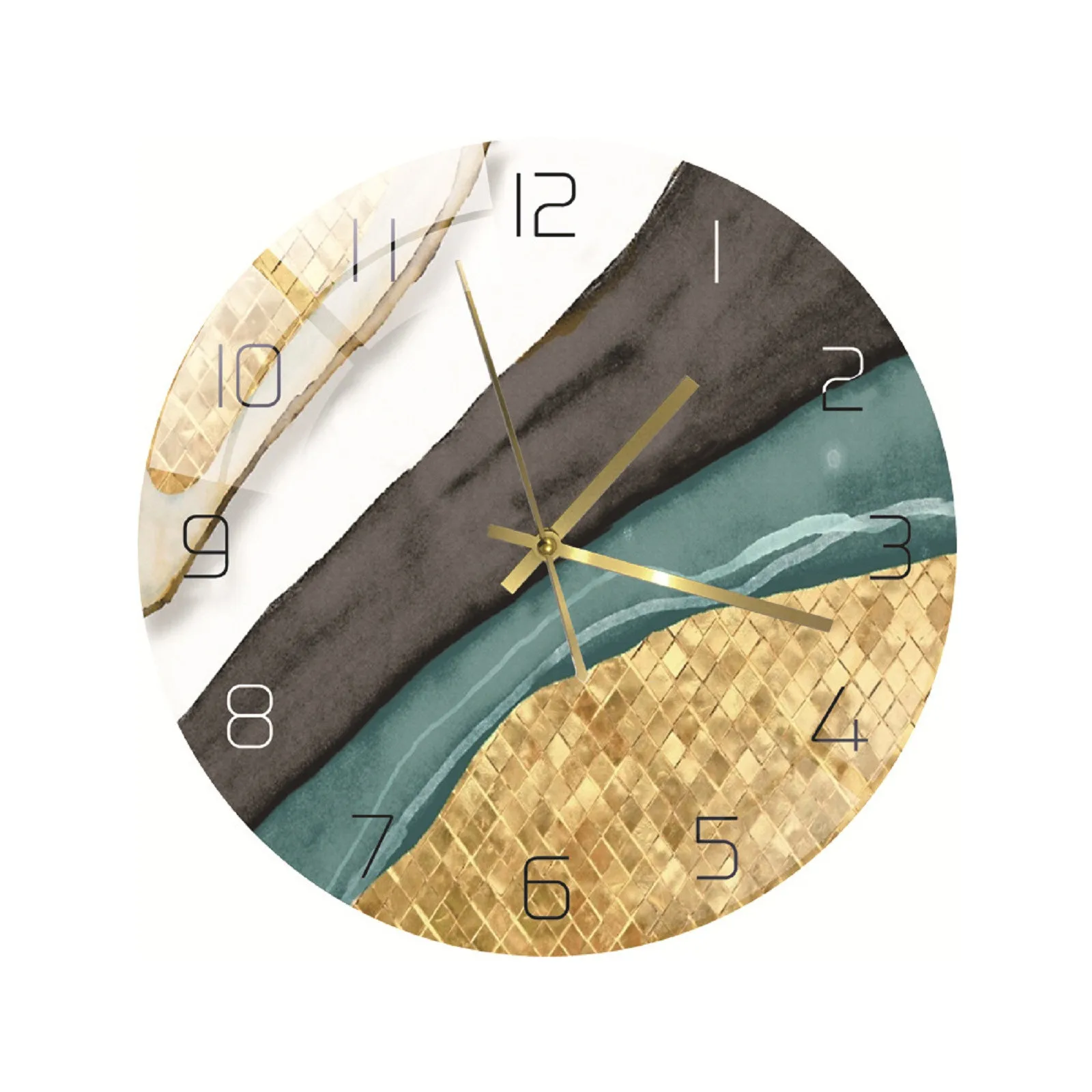 30 cm Quartz Clock Plexiglass Silent Modern Ordinary Wall Clock for Home Kitchen Office Parlor Decors Wall Clocks Fashion Design