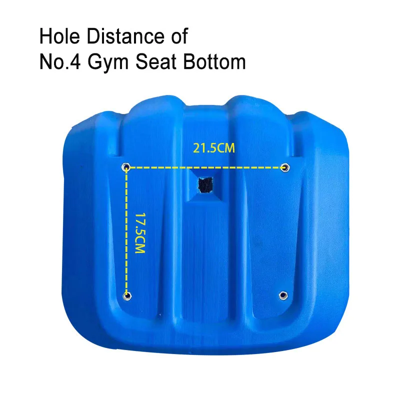 Wholesale Hollow Plastic Stand Chair Middle Back Tribune Stadium Soccer Goals Outdoor Gym Seating