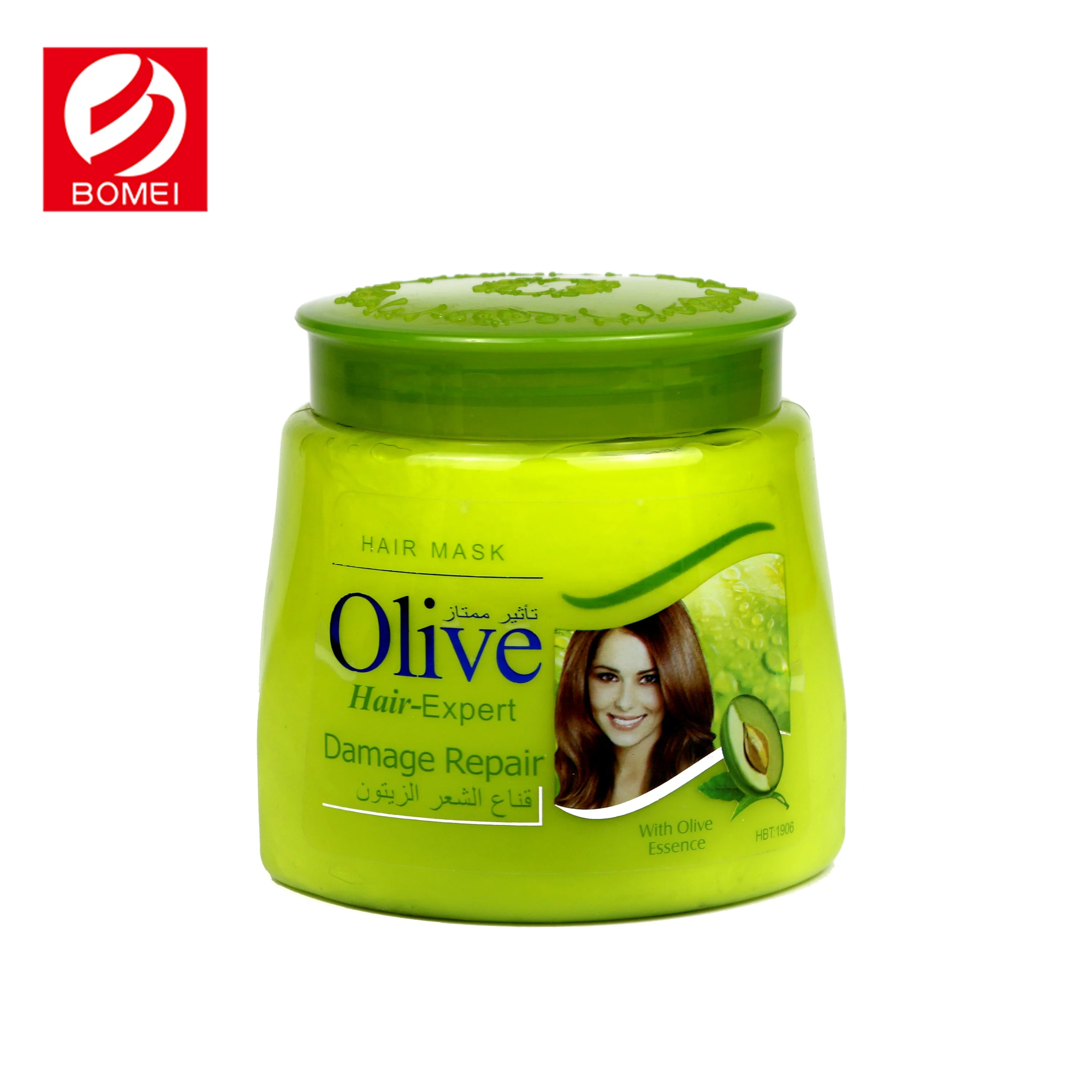 
Private label olive essence damage repairing shampoo and conditioner mask set 