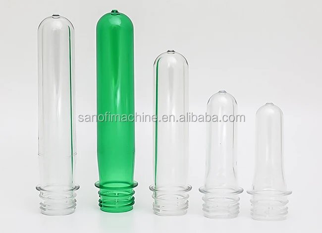 PET prefrom tubes capsules for making bottle/jar/can