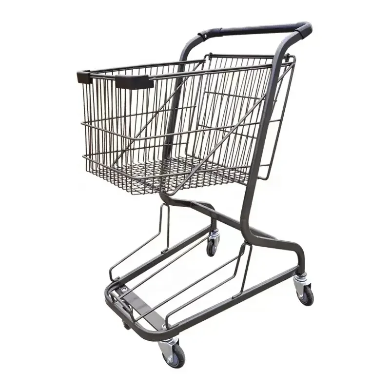 Trolley for shop and supermarket hand cart supermarket shopping trolley