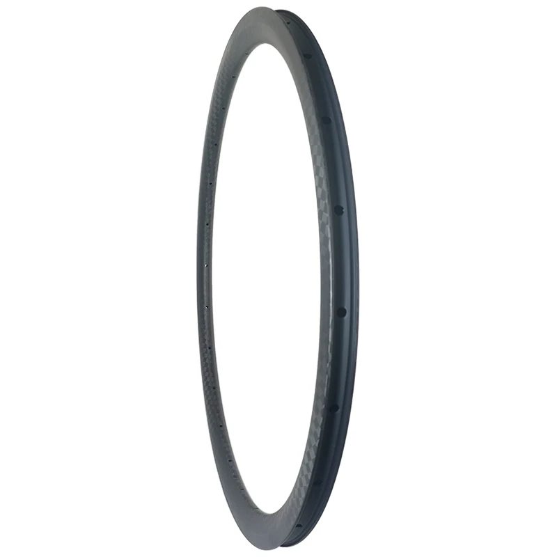 
375g/pcs LightWeight Road Bicycle 35mm Deep Carbon Rim 700C Clincher Tubeless Disc 25mm Wide Gravel Wheel UD 3K 12K Matte Glossy 
