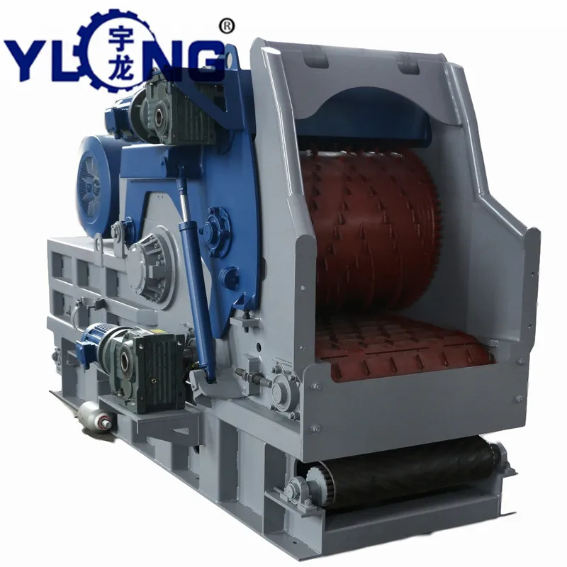  YULONG T-Rex6550A древесиный измельчитель дробилка для древесных отходов машина