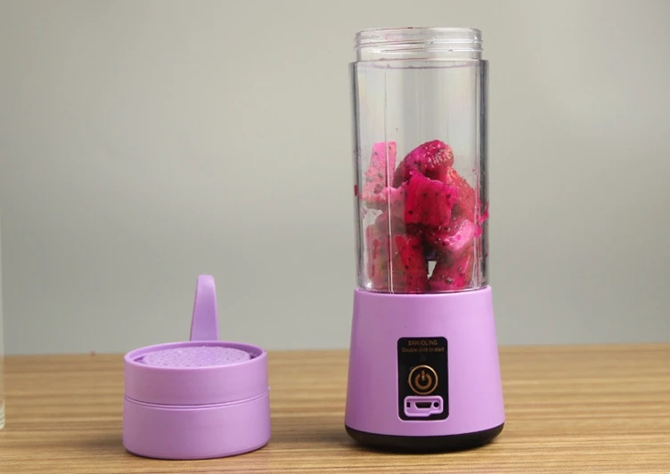 Mini convenience Stainless steel electric juicer cup USB rechargeable outdoor gift juice cup