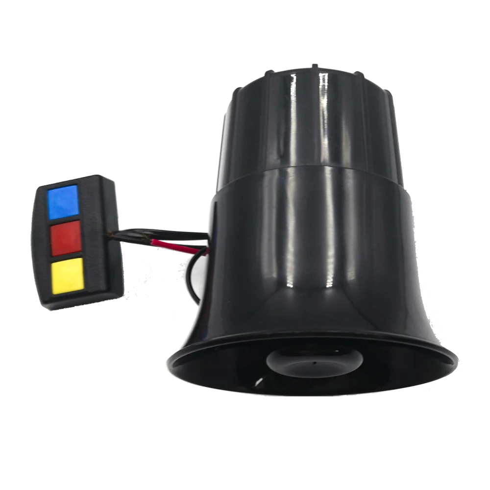  Customizable12V 24 в 30 Вт Alertor три звука громкий динамик мегафон сигнализация полицейская сирена