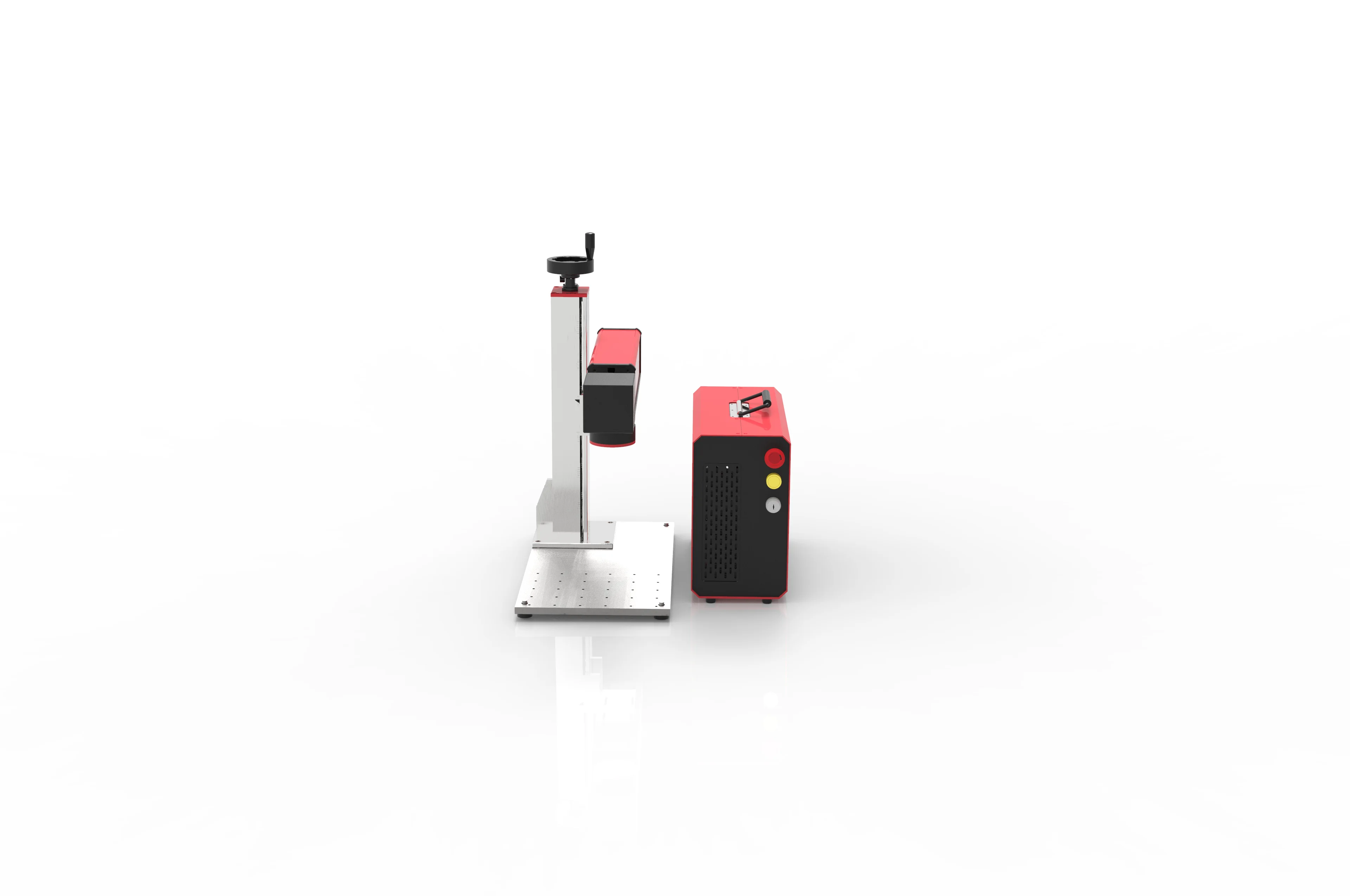 Small Mini 3d Color Portable Mopa Fiber Laser Raycus 20W 30W 50W 70W With Rotary Metal Fiber Laser Marking Machine