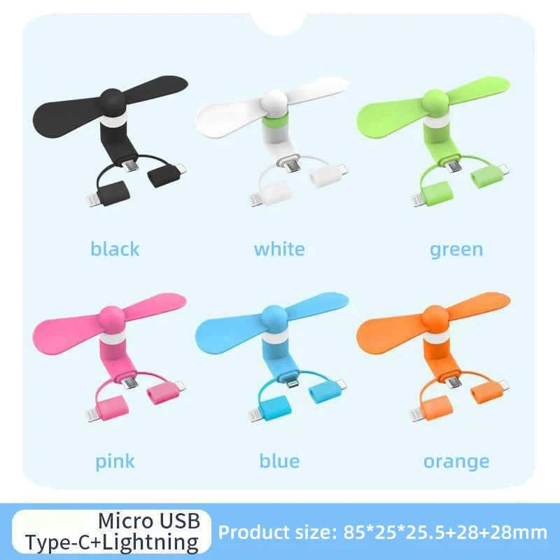 Mini Fan Portable Creative USB Fan For Computer mobile phone Cellphone