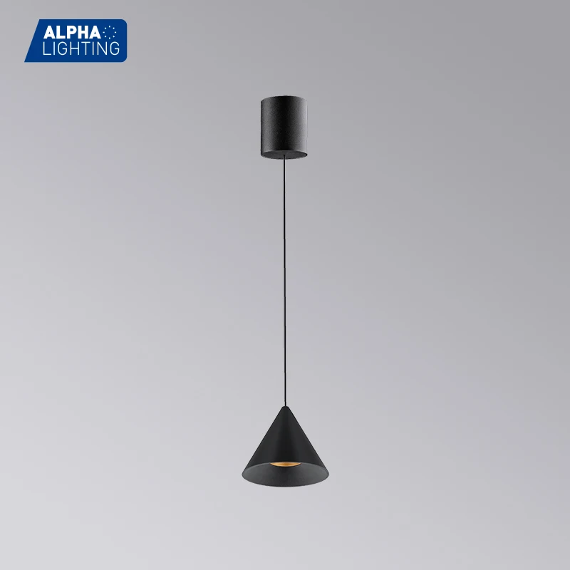 Бестселлер люстра с треугольным конусом Lampara De Luces светодиодное освещение современный стильный подвесной светильник для помещений