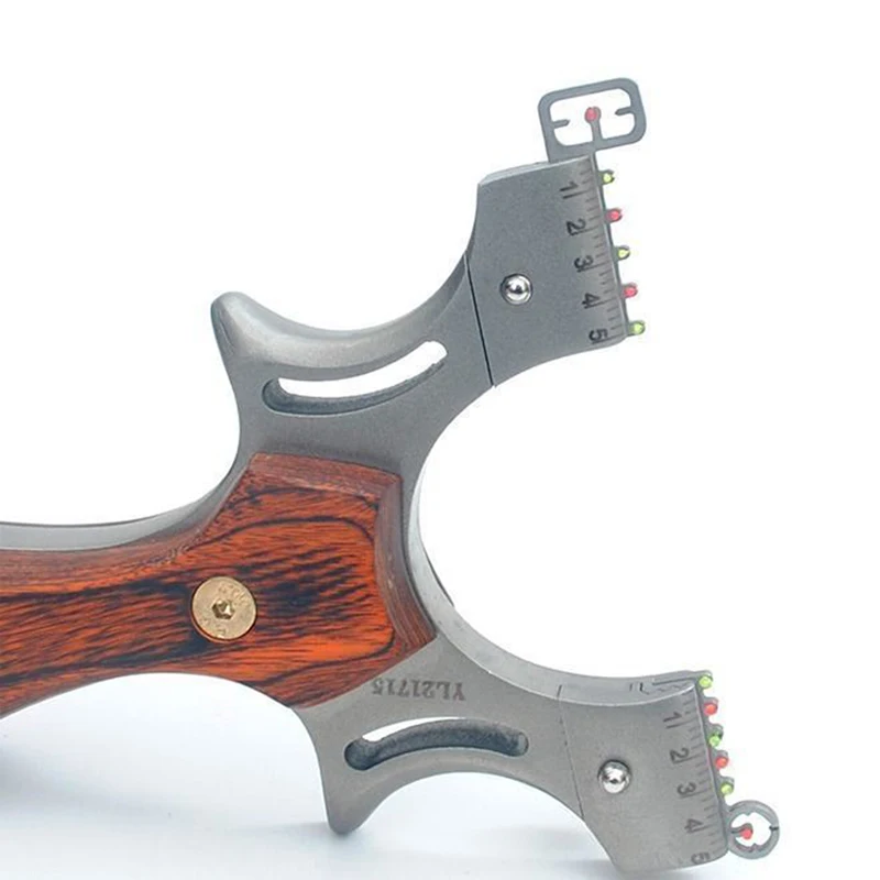 high quality steel slingshot high power powerful slingshot catapult hunting flat rubber
