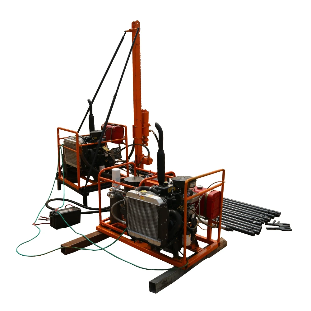2024 new MJYL Gasoline Engine Powered Mountain Drilling Rig Uphill Exploration Drilling Mountain  Small Mountain Drilling Rig