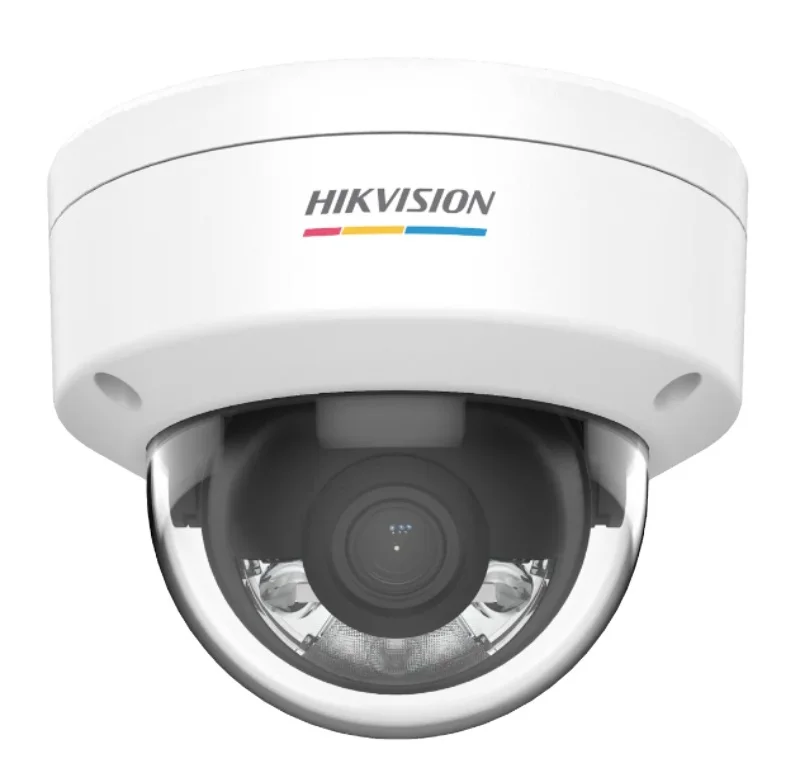 Hik -vision IP Camera 4MP DS-2CD1147G0-L Fixed Dome Cam Water&Dust Resistant High Protection Mini Cute 24hours Full Color