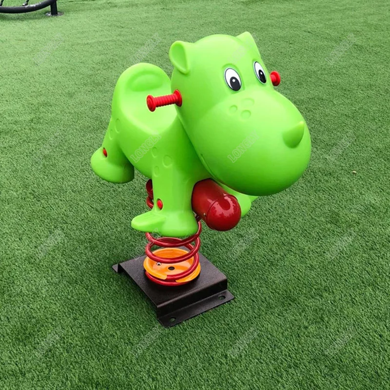 Rhino shake joy spring rider playground equipment