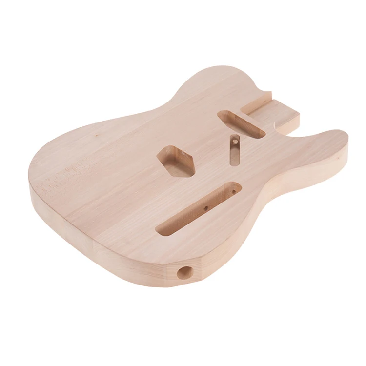 Wholesale DIY basswood guitar body blank Barrel Unfinished TL Guitar body for electric guitar kits