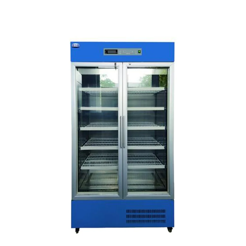 upright  Medical refrigerator 2~8 degrees Celsius Drug  medical freezer vaccine storage upright medical refrigerators