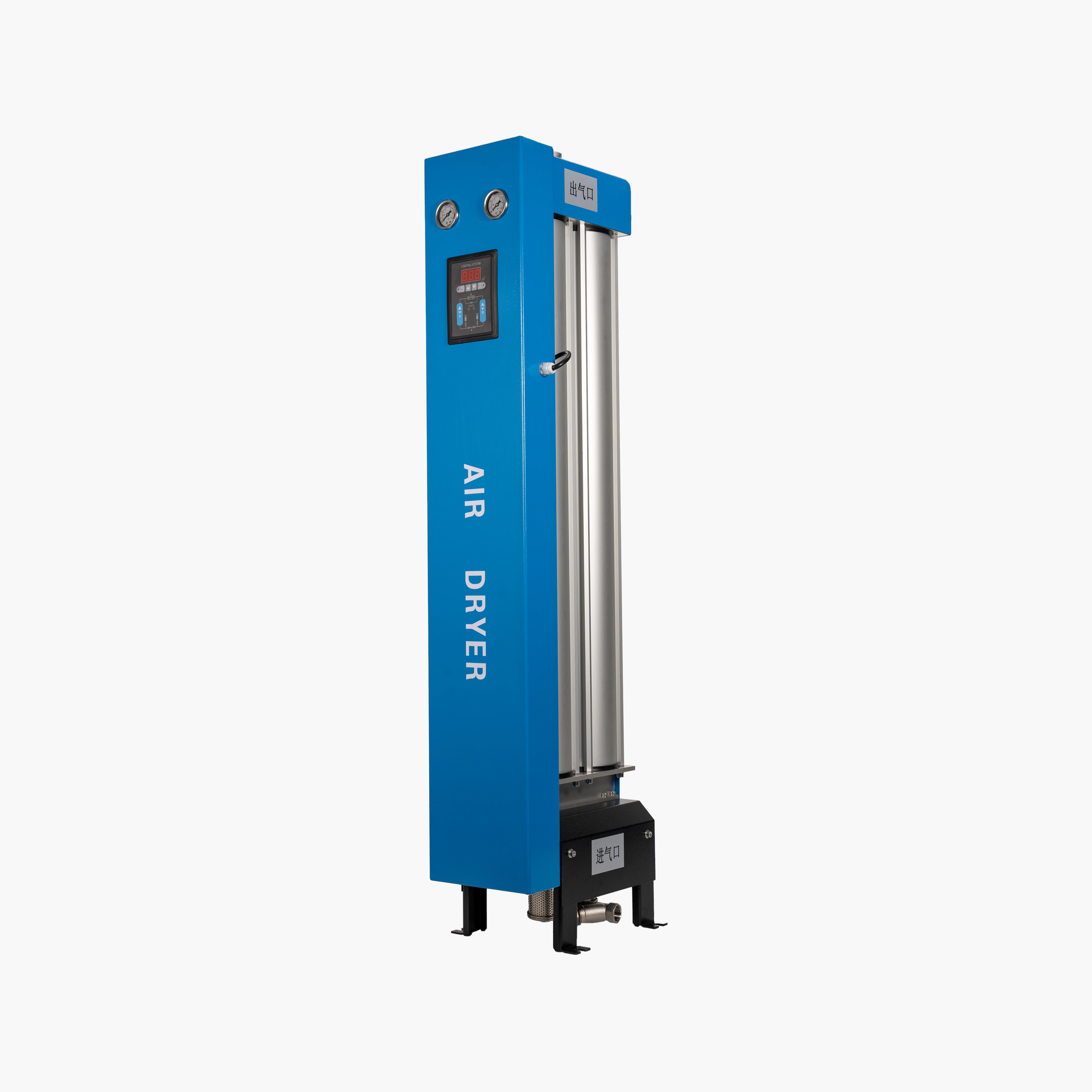 Vertical Modular Adsorption Dryer with Heatless Regenerated Air with Strong Adsorption