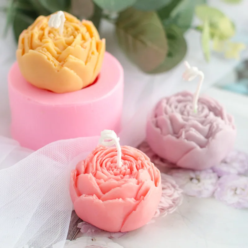 Best Seller Candle/Soap Making Silicone Molds for Different Shapes and Sizes of Flowers Candle/Soap Candle Supplies Store