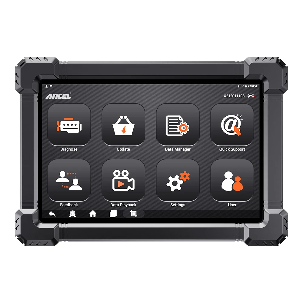 Ancel X7 HD Heavy Duty Diagnostic Tools For Agriculture Forestry Machinery Full System Active Test ABS Reset Auto Scanner Tools