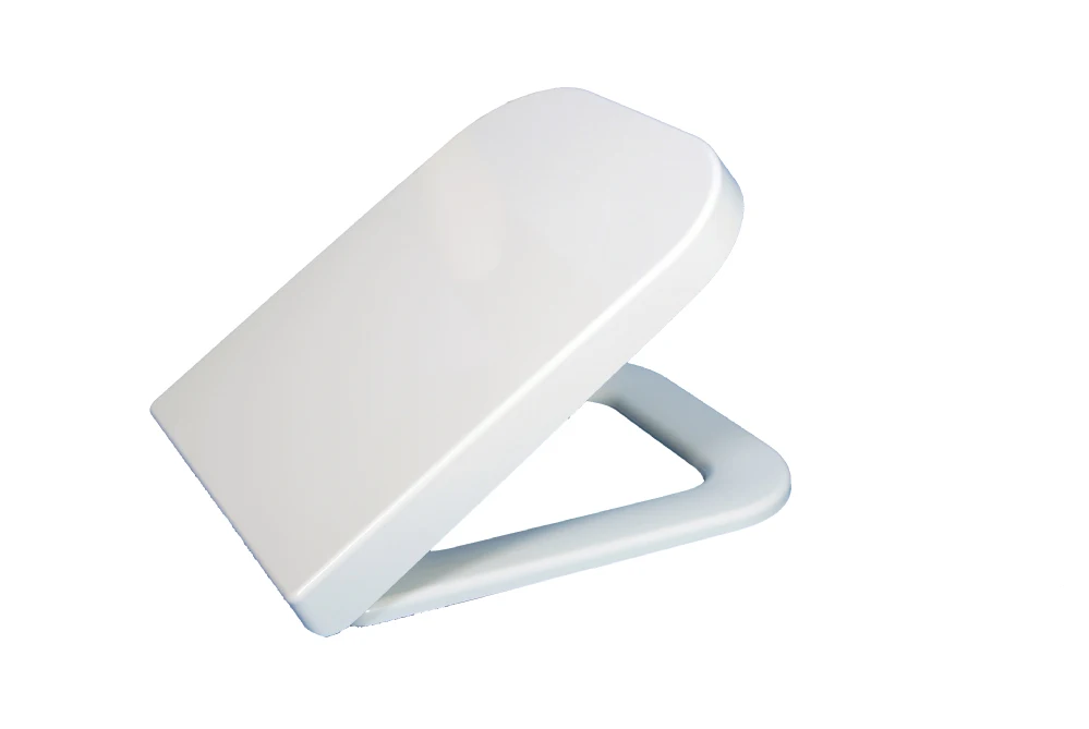 SU009 Square Soft Close easy clean easy install quick fit duroplast UF anti microbia Toilet Seat Cover