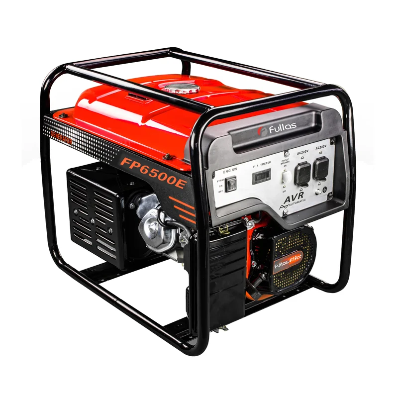 FP6500 5.5KW Gasoline Generator Powered by 389CC Petrol Engine