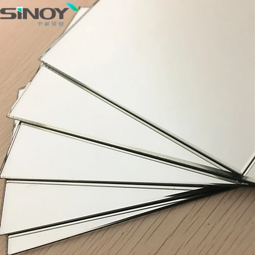 Modern 6mm copper free aluminum mirror glass iin vacuum for different application