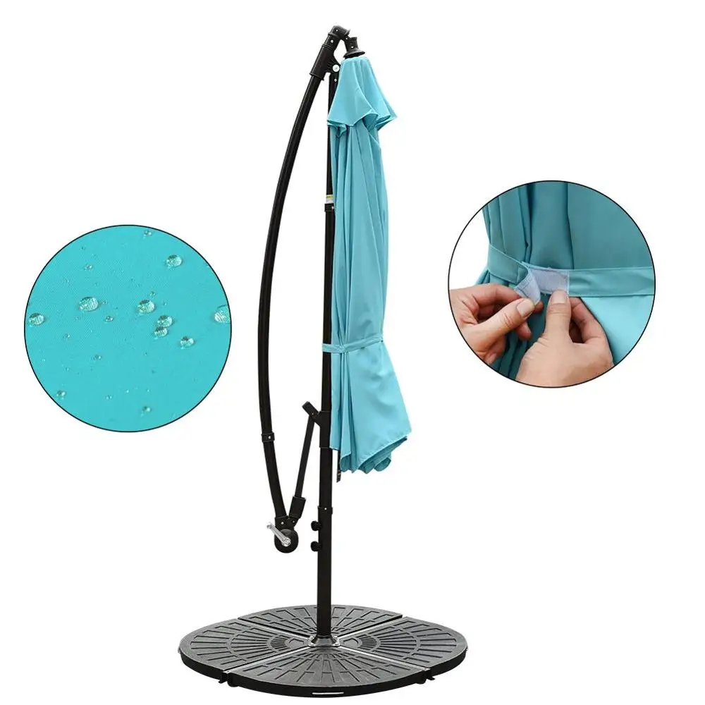 Алюминиевый офсетный подвесной Зонт Danlong 10 футов, открытый зонт для патио для сада, двора, бассейна