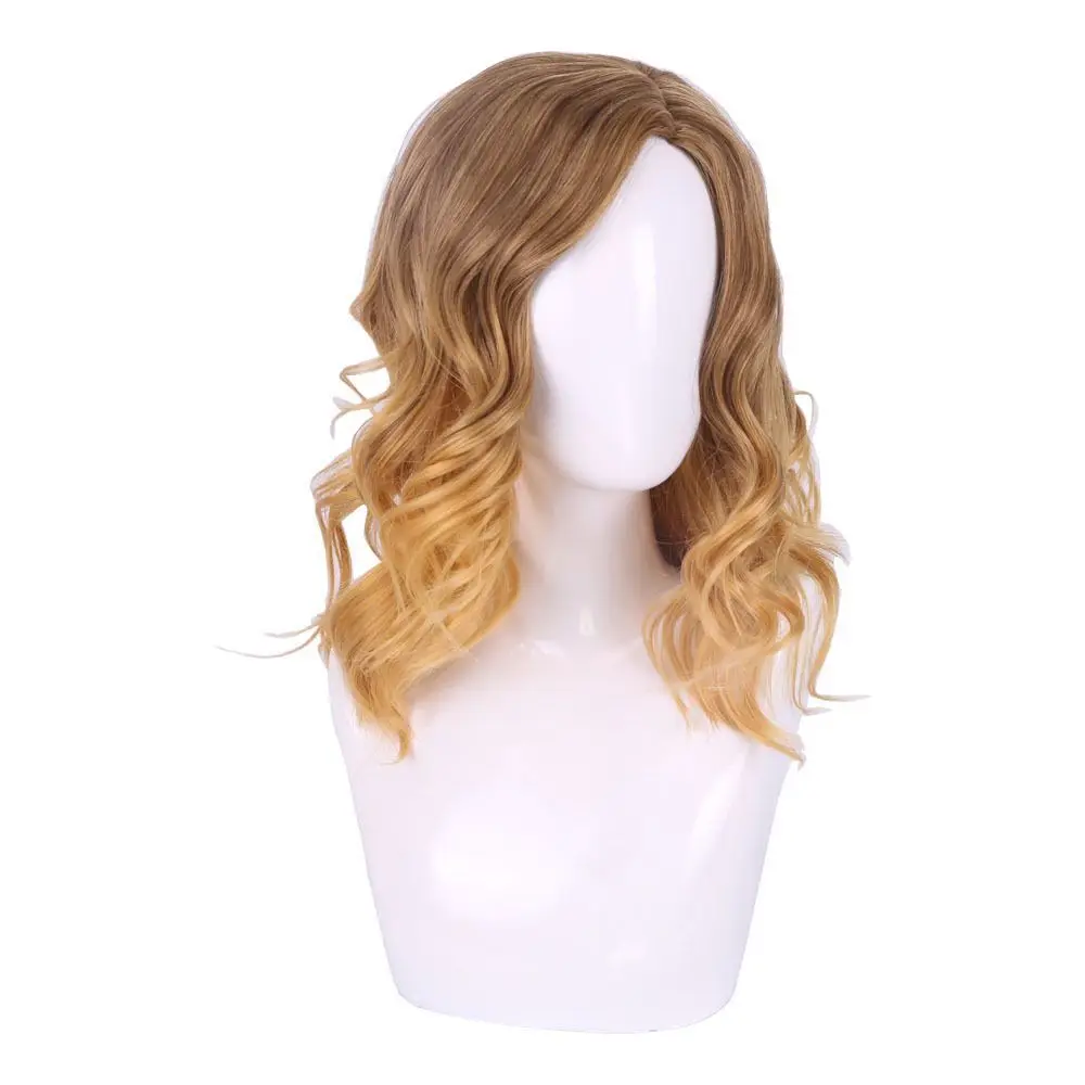 Cross-mirror popular European and american style wigcosplayAvengers Captain Marvel Carol Factory wholesale