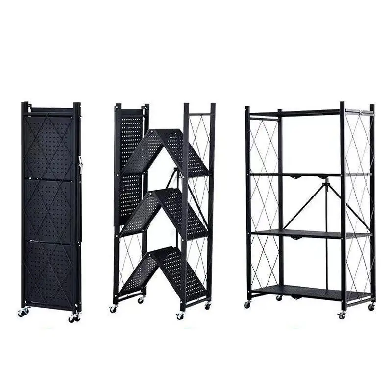 5 Tier Metal Steel Retail Shelves commodity shelf used for living room or kitchen